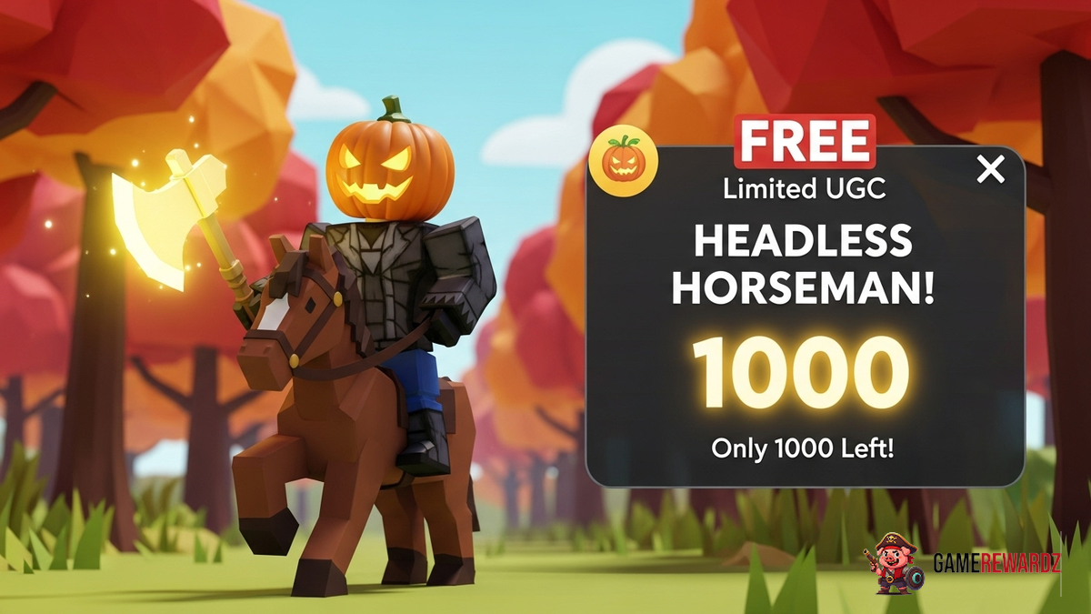 This Roblox Game Gives a FREE Limited UGC Headless Horseman – Only 1000 Left!